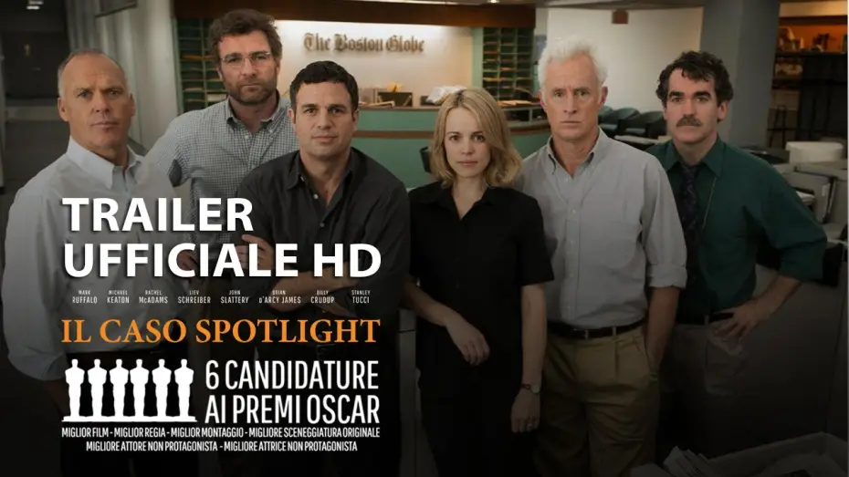 Wideo do filmu Spotlight — Il Caso Spotlight - Trailer Ufficiale Italiano HD - Michael Keaton, Mark Ruffalo