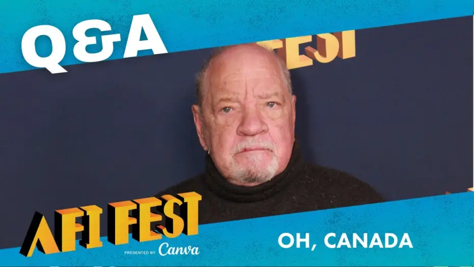 Wideo do filmu O, Kanado! — OH, CANADA Conversation at AFI Fest 2024