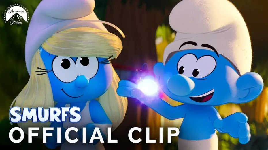 Wideo do filmu Smerfy. Wielki film — No Name Smurf Gets His Powers! - Extended Clip