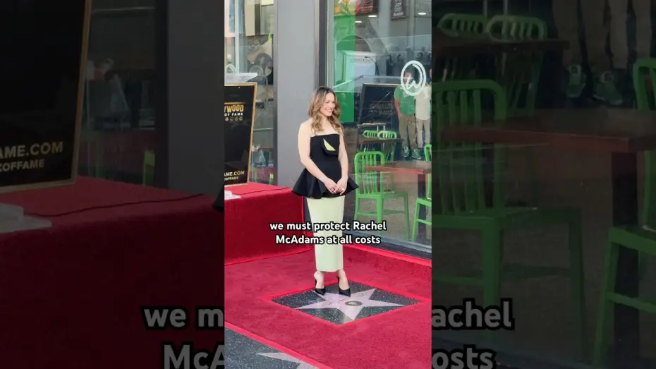 Wideo do filmu Pomocy — Rachel McAdams being Rachel McAdams at her Hollywood Walk of Fame Star Ceremony