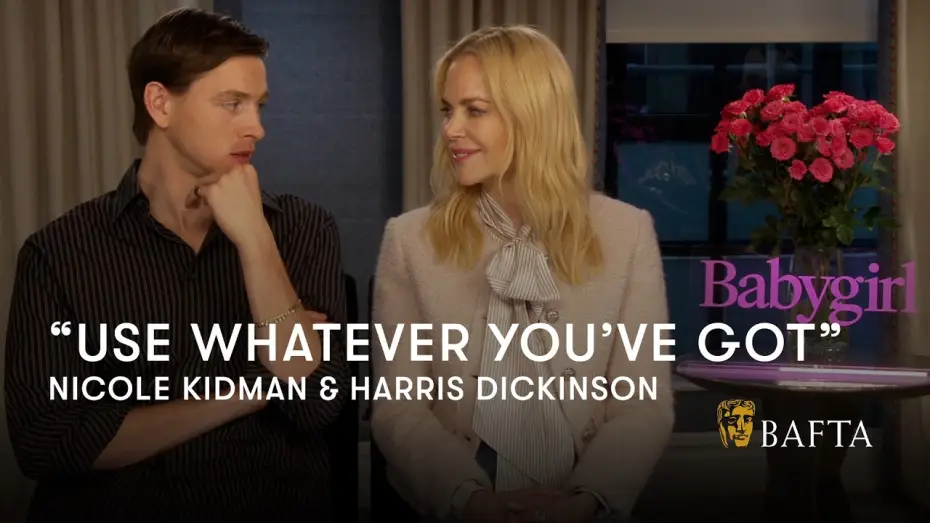 Wideo do filmu Babygirl — Nicole Kidman and Harris Dickinson on creating intimacy for Babygirl in harsh winter cold | BAFTA