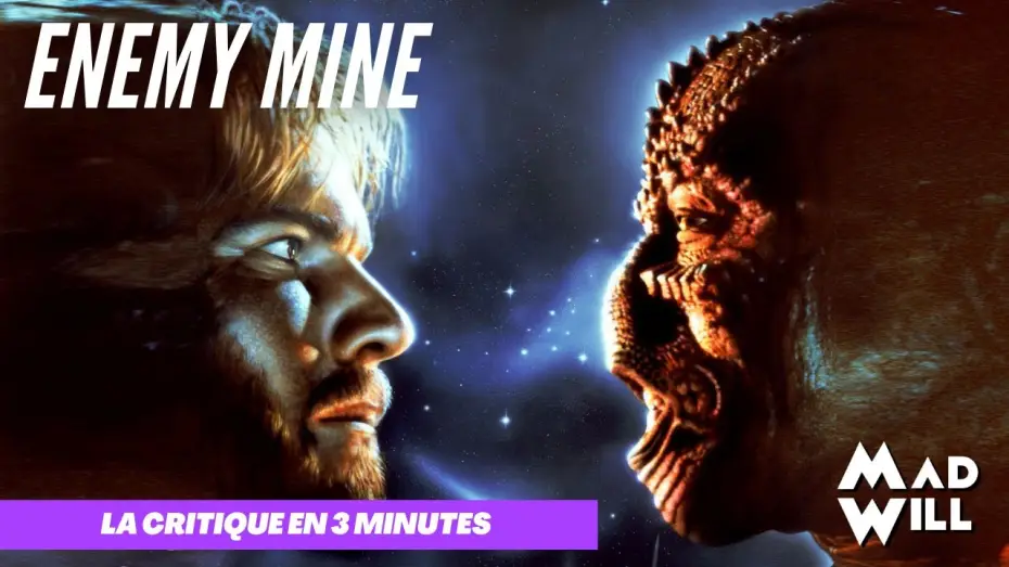 Wideo do filmu Mój własny wróg — ENEMY MINE DE WOLFGANG PETERSON : LA CRITIQUE EN 3 MINUTES