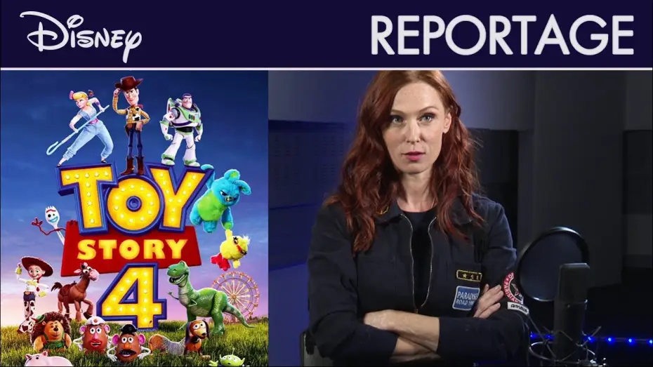 Wideo do filmu Toy Story 4 — Toy Story 4 - Reportage : "Audrey Fleurot parle de la Bergère" VF
