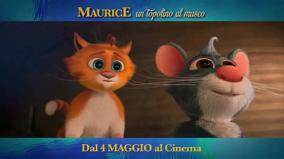 Wideo do filmu Коты Эрмитажа — MAURICE: UN TOPOLINO AL MUSEO I Trailer Ufficiale
