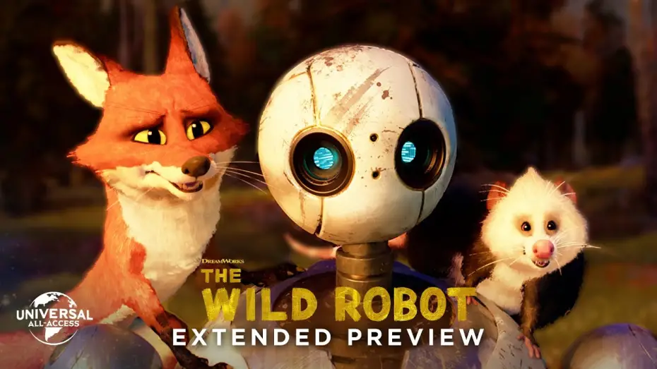 Wideo do filmu Dziki robot — Roz Becomes One With Nature