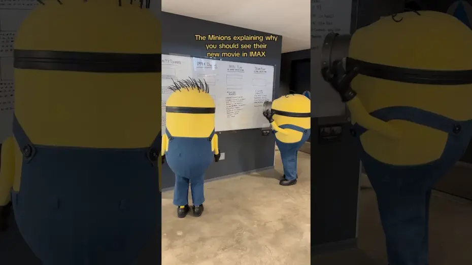 Wideo do filmu Minionki 3 — a moment of cinematic history
