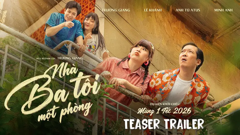 Wideo do filmu Nhà Ba Tôi Một Phòng — NHÀ BA TÔI MỘT PHÒNG | TEASER TRAILER | DKKC MÙNG 1 TẾT NGUYÊN ĐÁN 2026