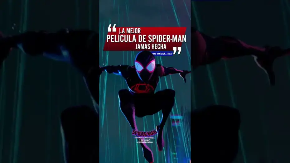 Wideo do filmu Spider-Man: Poprzez multiwersum — Todos somos Spider-Man