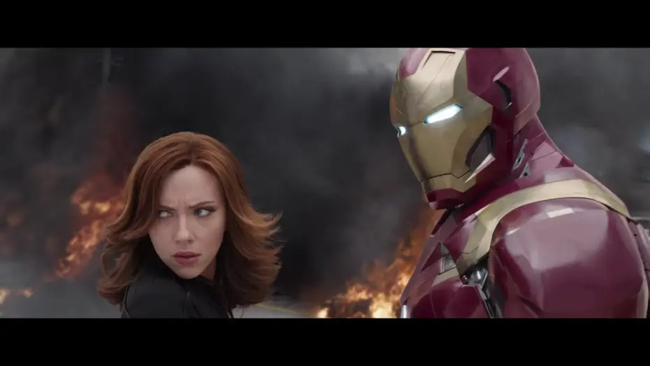 Wideo do filmu Kapitan Ameryka: Wojna bohaterów — Captain America : Civil War - Extrait : Combat sur le tarmac !