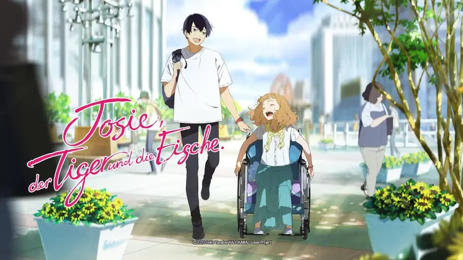 Wideo do filmu Josee to Tora to Sakana-tachi — Josie, der Tiger und die Fische. (Kino-Trailer)