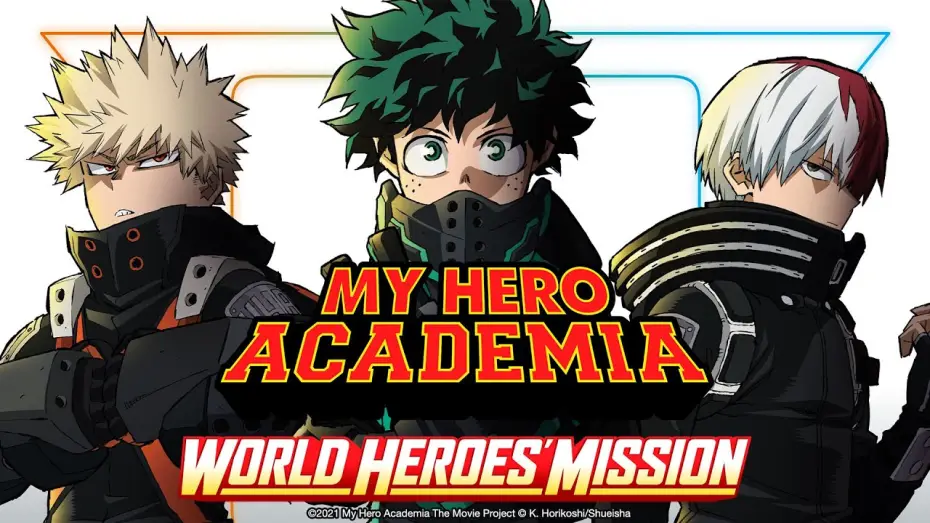 Wideo do filmu My Hero Academia: World Heroes' Mission — My Hero Academia Movie 3 – Anime Kino Trailer (Deutsch/German)
