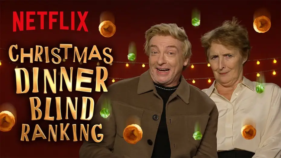Wideo do filmu Tamte święta — Rhys Darby & Fiona Shaw Blind Rank Christmas Food