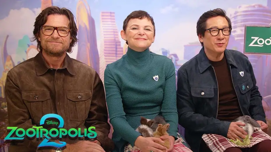 Wideo do filmu Zwierzogród 2 — Zootropolis 2 Cast Meet REAL Bunnies! 🐰 Jason Bateman, Ginnifer Goodwin, Ke Huy Quan
