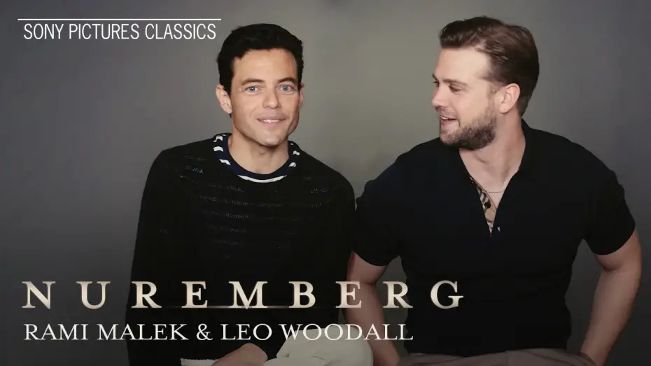 Wideo do filmu Norymberga — "From the Journal" with Rami Malek & Leo Woodall