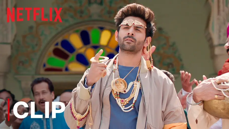 Wideo do filmu भूल भुलैया 2 — Kartik Aaryan Finds All The Gold | Bhool Bhulaiyaa 2 Movie Scene | Netflix India