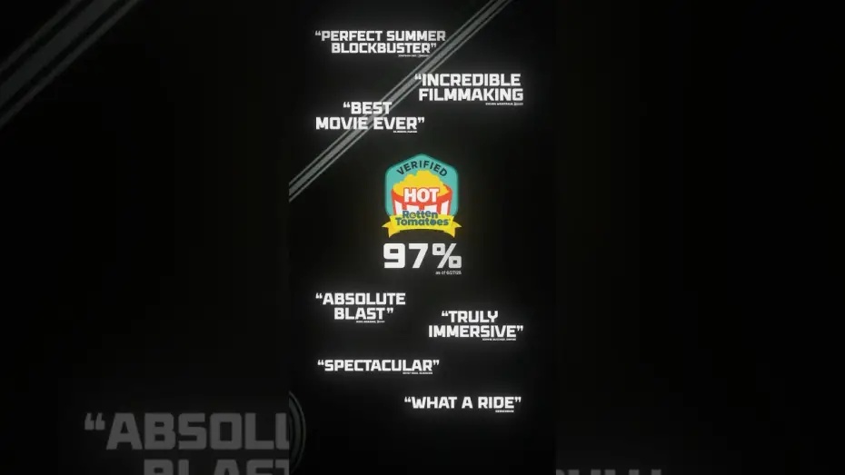 Wideo do filmu F1: Film — Audiences have made F1 The Movie Verified Hot at 97%!