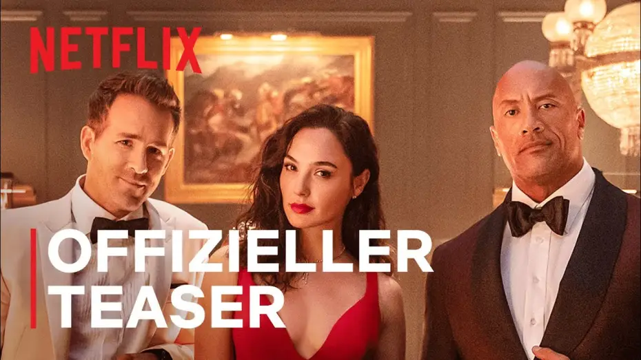 Wideo do filmu Czerwona nota — Red Notice | Offizieller Teaser