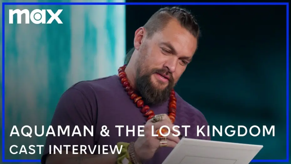 Wideo do filmu Aquaman i Zaginione Królestwo — Jason Momoa & Patrick Wilson Try Painting Each Other