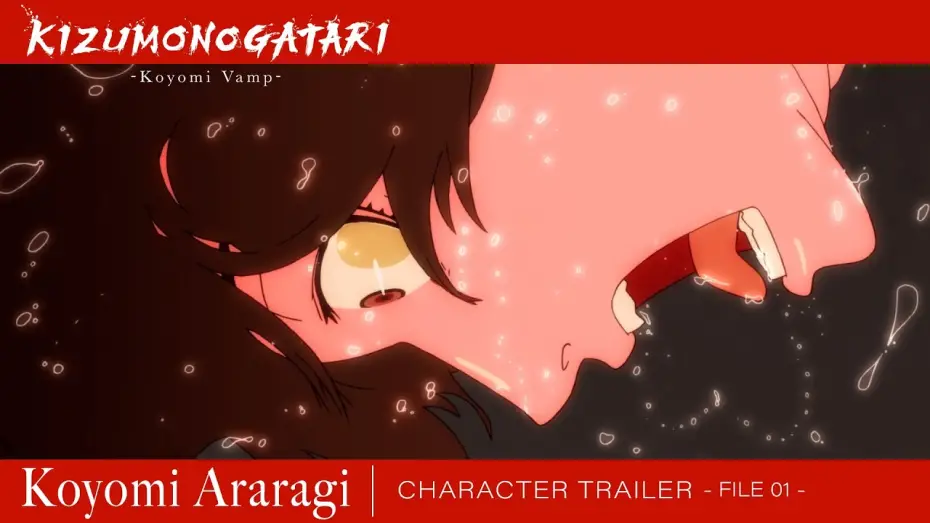 Wideo do filmu 傷物語 -こよみヴァンプ- — Character Trailer File 01 (Koyomi Araragi) [Subtitled]