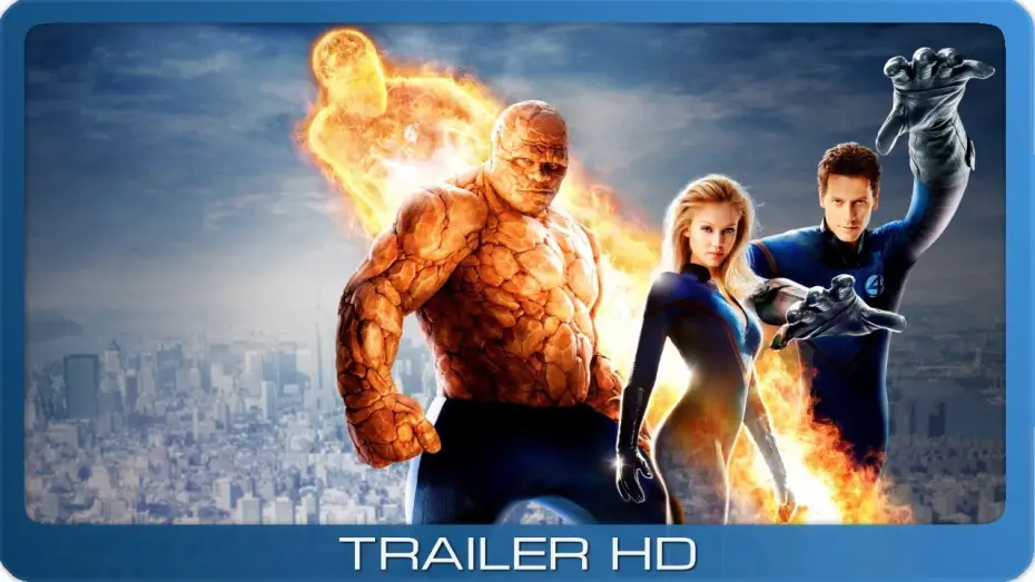 Wideo do filmu Fantastyczna Czwórka — Fantastic Four ≣ 2005 ≣ Trailer
