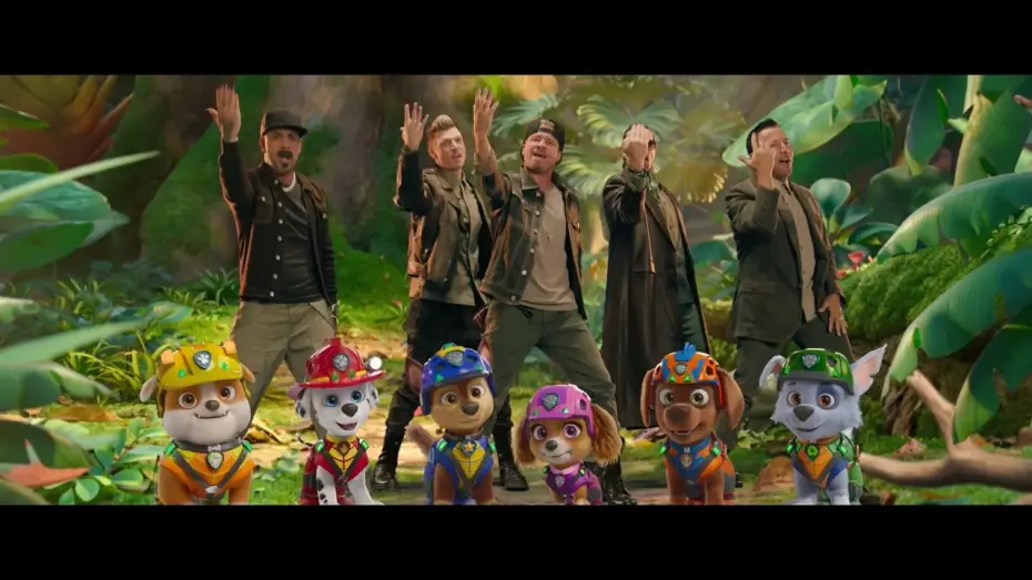 Wideo do filmu Psi Patrol i Dinozaury — Backstreet Boys - Bottle Up