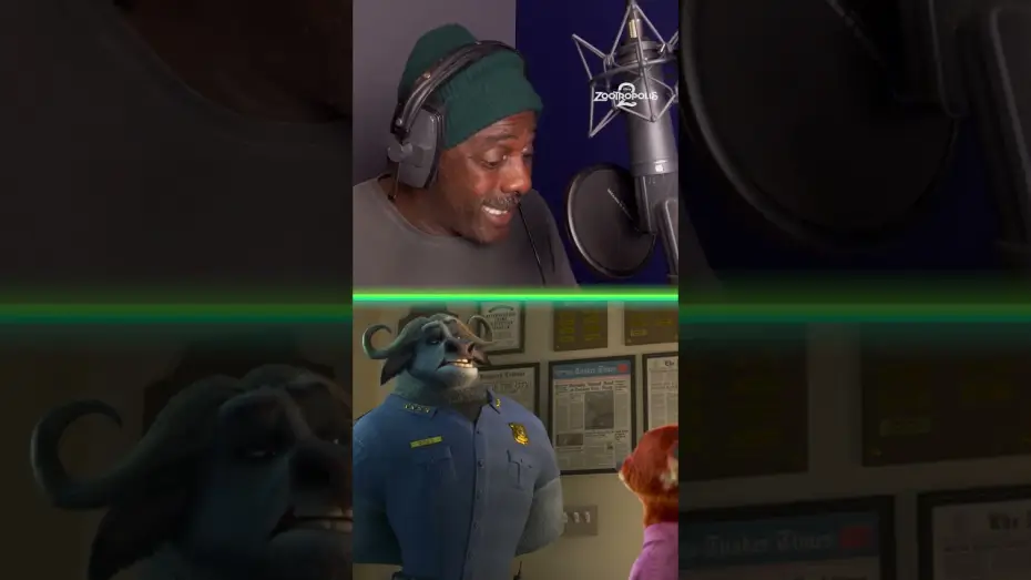 Wideo do filmu Zwierzogród 2 — Idris Elba Brings Chief Bogo to Life | Booth to Screen
