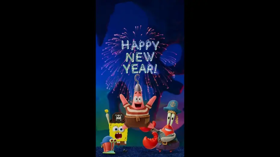 Wideo do filmu SpongeBob: Klątwa pirata — New Year Countdown