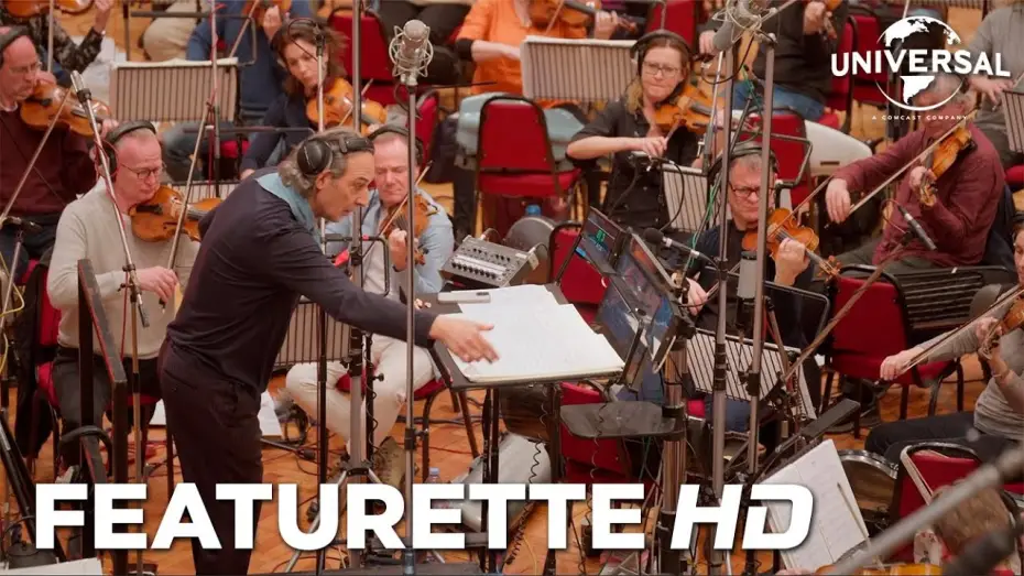Wideo do filmu Jurassic World. Odrodzenie — Featurette - La BSO de Alexandre Desplat [VOSE]