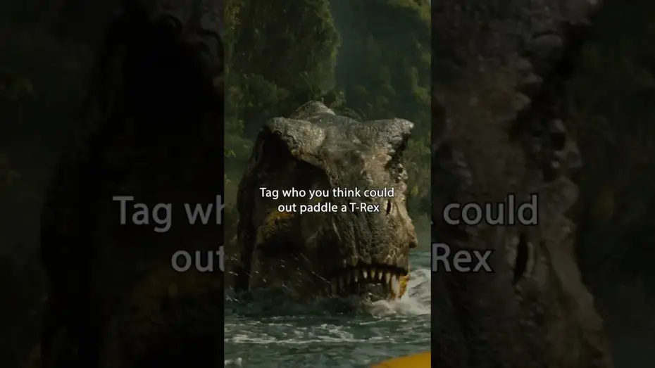 Wideo do filmu Jurassic World. Odrodzenie — Paddle like your life depends on it…cause it does.
