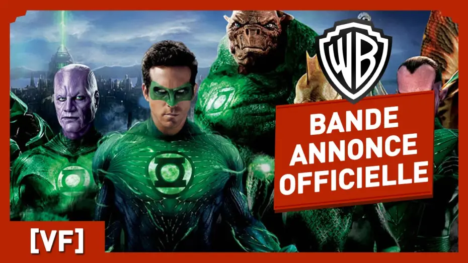 Wideo do filmu Zielona Latarnia — Green Lantern - Bande Annonce 4 Officielle (VF) - Ryan Reynolds / Blake Lively / Peter Sarsgaard
