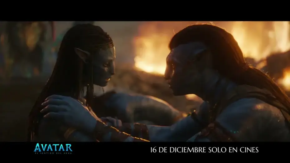 Wideo do filmu Avatar: Istota wody — Anuncio: 'Te necesito conmigo'