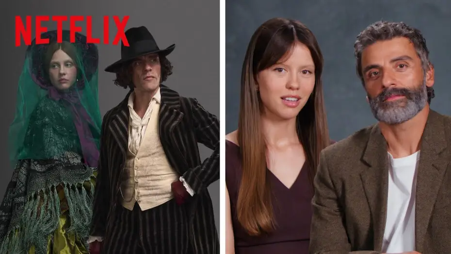 Wideo do filmu Frankenstein — Mia Goth & Oscar Isaac on the Artistry of Their Costumes