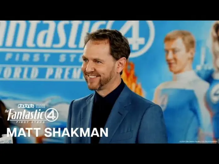 Wideo do filmu Fantastyczna 4. Pierwsze kroki — Director Matt Shakman Is Honored to Bring in the Fantastic Four into the MCU