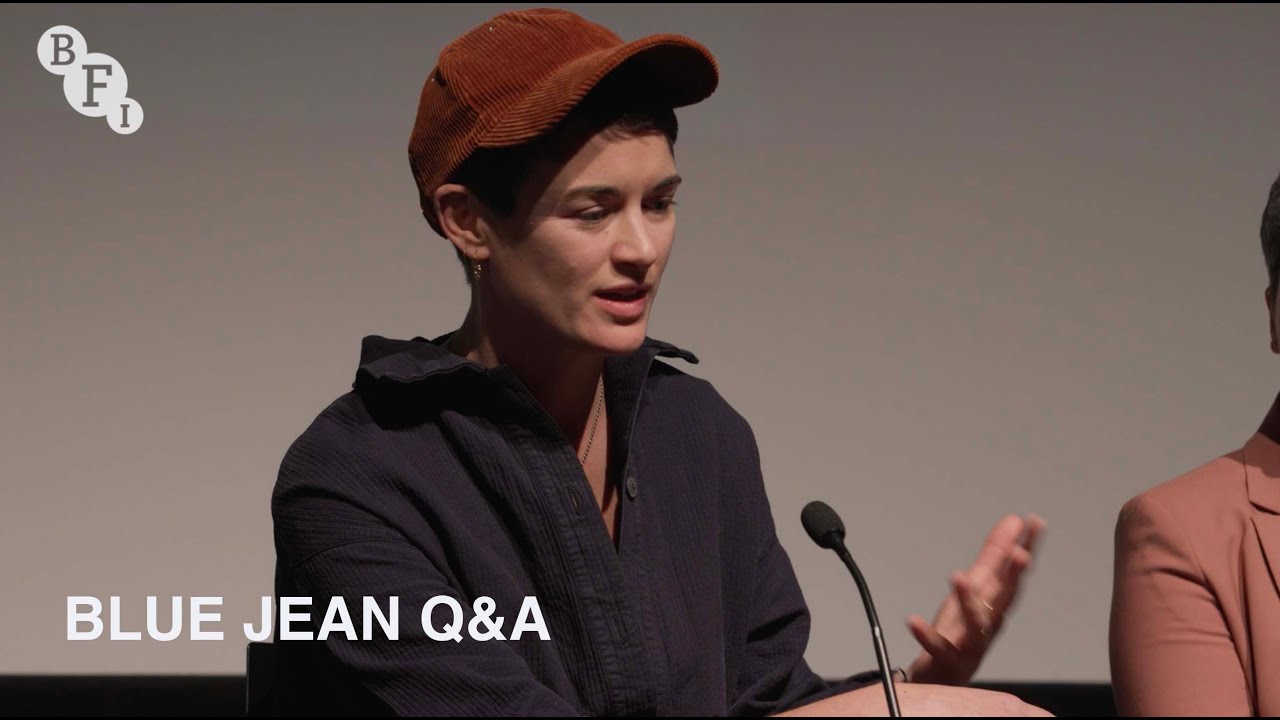 Wideo do filmu Blue Jean — Blue Jean director Georgia Oakley, actors Rosy McEwen and Kerrie Hayes and producer Hélène Sifre