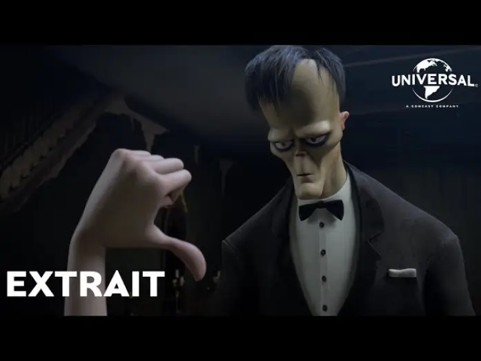 Wideo do filmu Rodzina Addamsów — La Famille Addams - Extrait : "Générique joué par Max et La Chose" [VF]