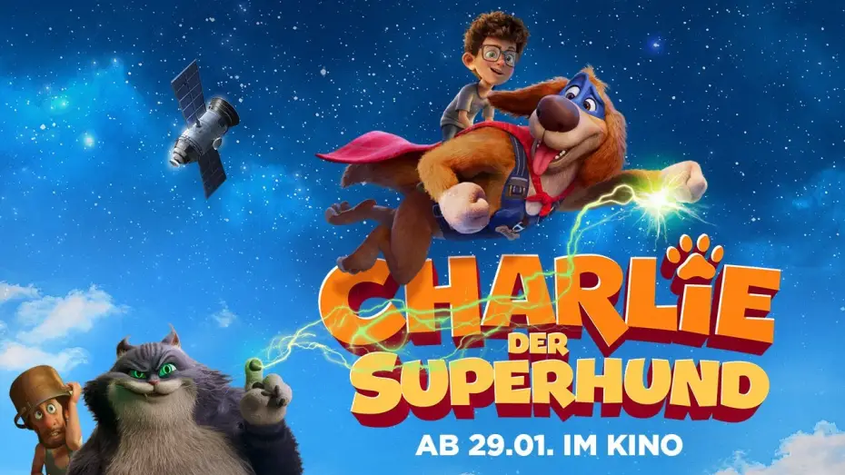 Wideo do filmu Super pies i kot łotr — CHARLIE DER SUPERHUND - Trailer Deutsch HD - Ab 29.01.26 im Kino!