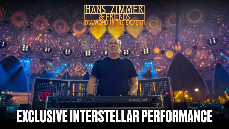 Wideo do filmu Hans Zimmer & Friends: Diamond in the Desert — Hans Zimmer & Friends: Diamond in the Desert – Exclusive Interstellar Performance