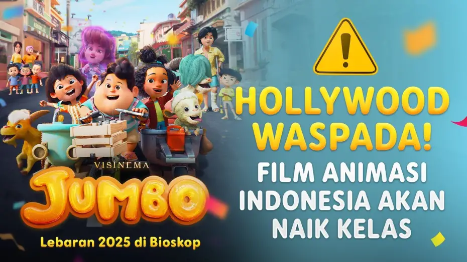 Wideo do filmu Jumbo — Official Trailer - JUMBO | Tayang Lebaran 2025 di Bioskop