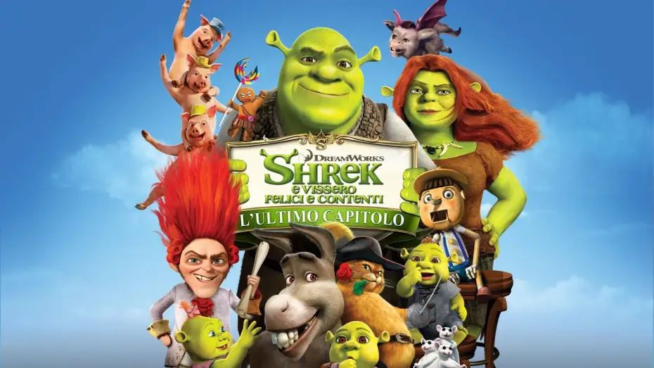 Wideo do filmu Shrek Forever — Shrek e vissero felici e contenti (film 2010) TRAILER ITALIANO