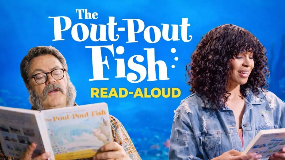 Wideo do filmu Pan Ryba — Read The Pout Pout Fish Book with Nick Offerman, Jordin Sparks & Amy Sedaris | Cast Read Along