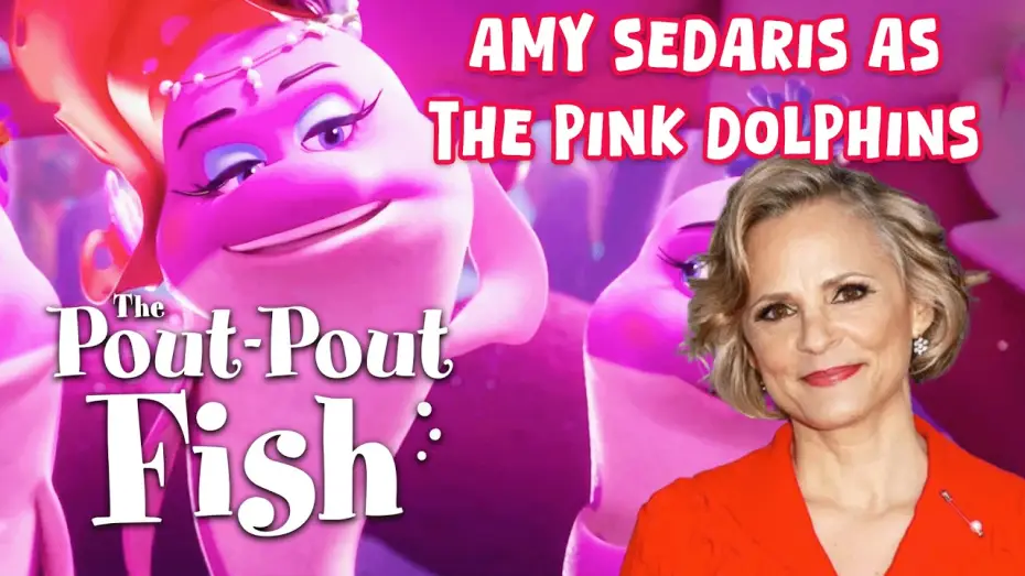 Wideo do filmu Pan Ryba — The Pout-Pout Fish Cast | Amy Sedaris as Pink Dolphins