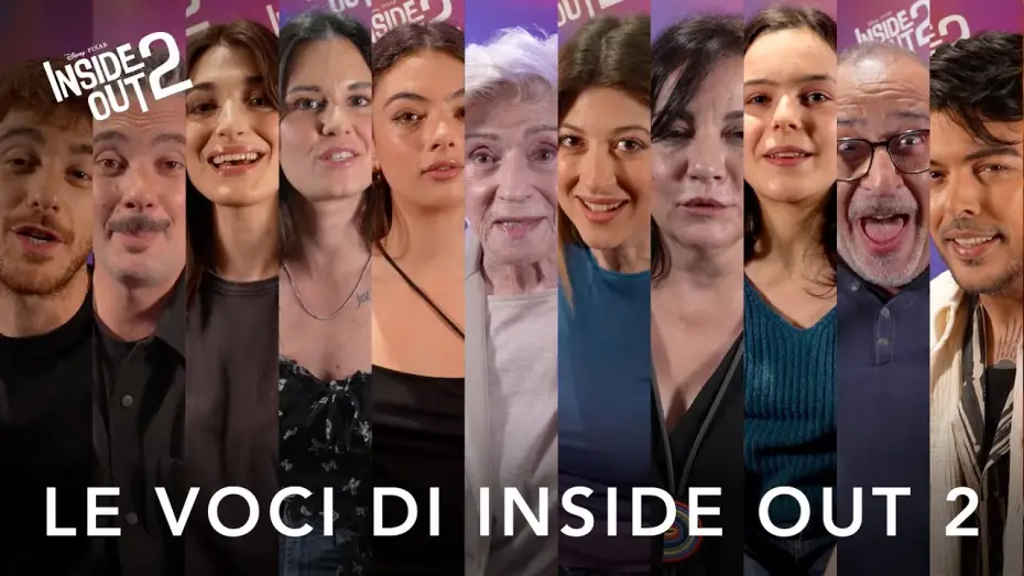 Wideo do filmu W głowie się nie mieści 2 — Inside Out 2 | Featurette | Le voci di Inside Out 2