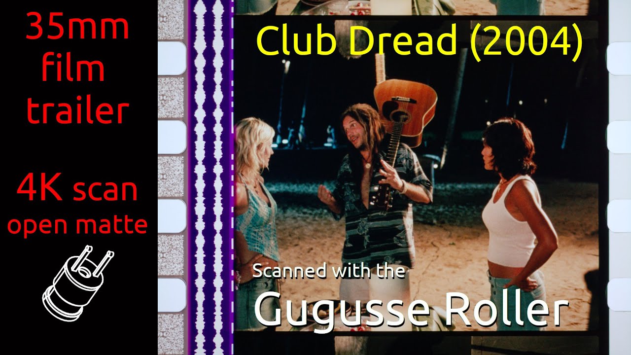 Wideo do filmu Zabójczy kurort — Club Dread (2004) 35mm film trailer, flat open matte 2160p