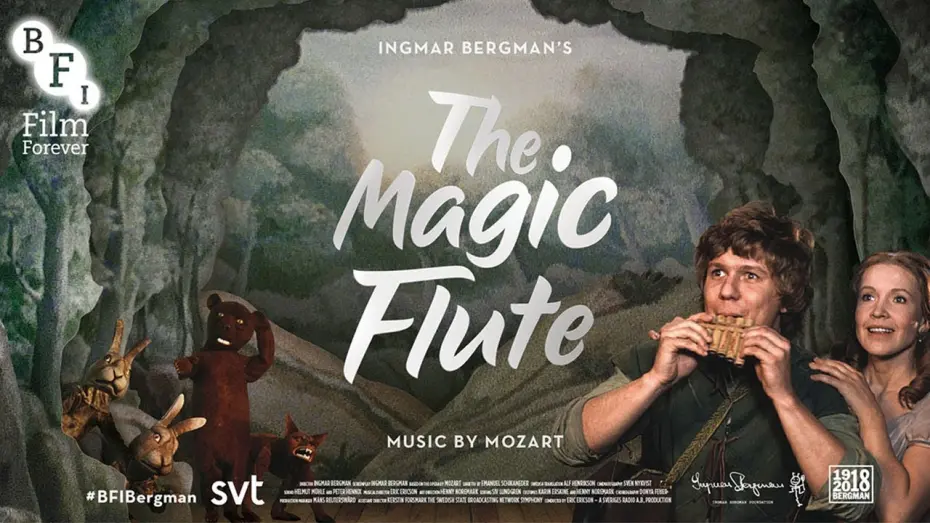 Wideo do filmu Trollflöjten — Ingmar Bergman's The Magic Flute - new trailer | BFI