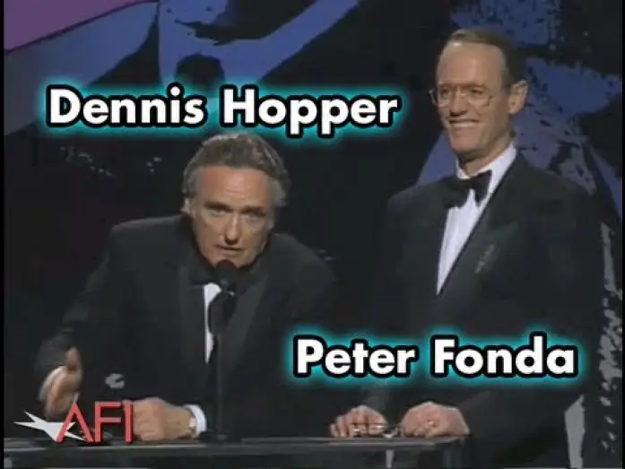 Wideo do filmu Swobodny jeździec — Dennis Hopper & Peter Fonda On Jack Nicholson's Part In EASY RIDER