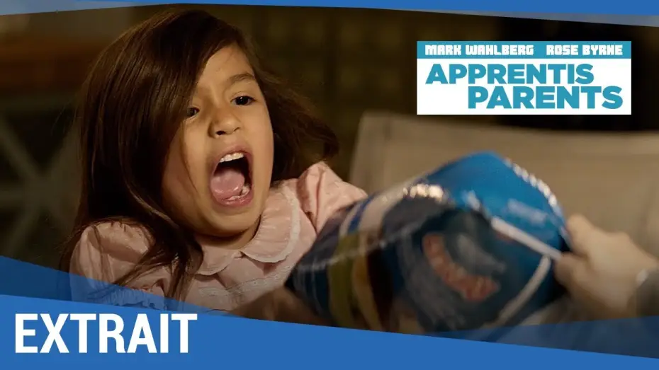 Wideo do filmu Rodzina od zaraz — APPRENTIS PARENTS – Extrait inédit "Dîner en famille" (chips et dégâts) VOST