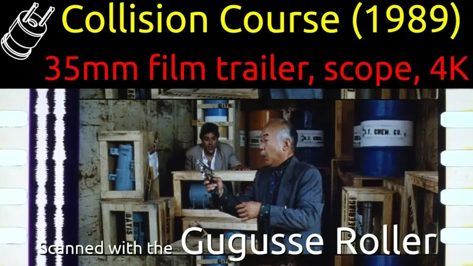Wideo do filmu Żólta goraczka — Collision Course (1989) 35mm film trailer, scope 4K