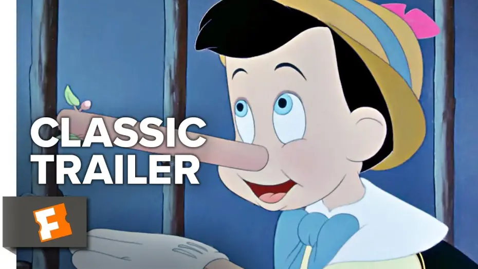 Wideo do filmu Pinokio — Pinocchio (1940) Trailer #1 | Movieclips Classic Trailers