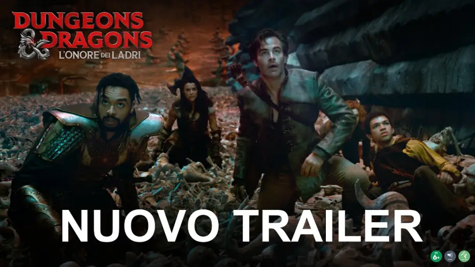 Wideo do filmu Dungeons & Dragons: Złodziejski honor — Dungeons & Dragons: L’onore dei Ladri | Secondo Trailer Ufficiale (2023)
