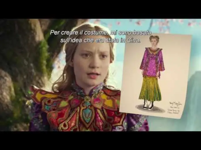 Wideo do filmu Alicja po drugiej stronie lustra — Alice attraverso lo specchio - I costumi di Alice - Pod dal film | HD